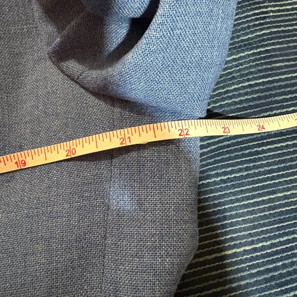 Stanley Blacker for Hughes & Hatcher Men's 42R Navy Blazer Gold Buttons Classic - Picture 5 of 7